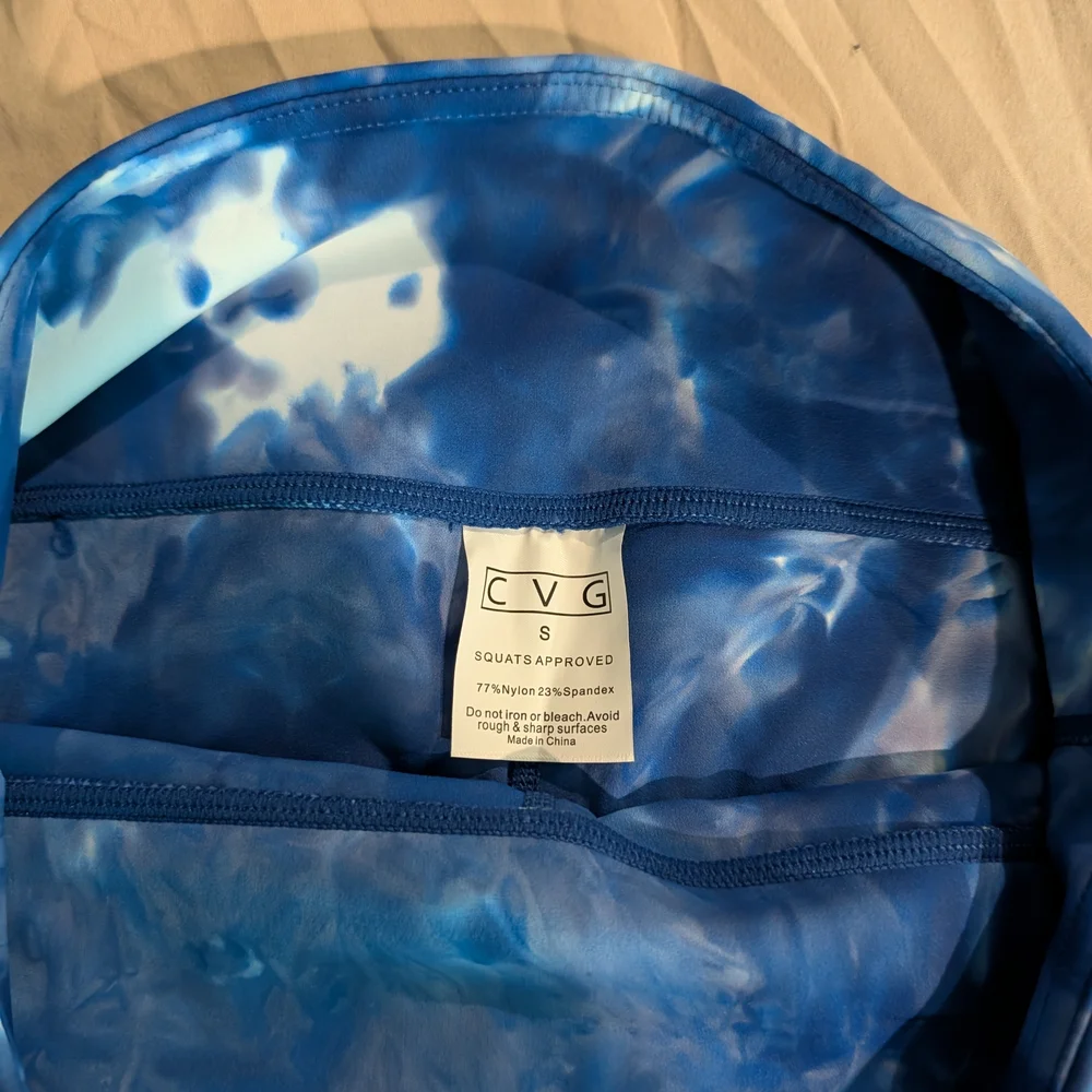 Constantly Varied Gear Blue Tie-Dye Leggings - Picture 2 of 2